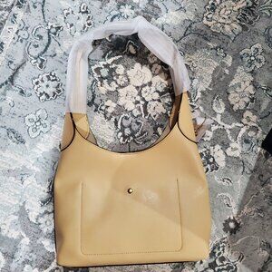 NWT Coach Brooklyn Shoulder Bag 28 Cream